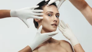 Freckles free image of women using Electrocautery